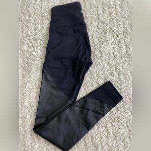 lululemon leggings, black, size 2